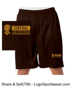 Central Lacrosse Shorts Design Zoom
